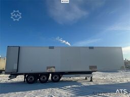 Krone box semi-trailer with Thermo King unit