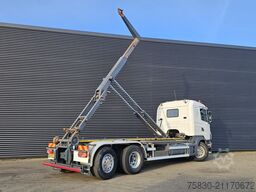 Scania R400 6x2*4 / HOOKLIFT / MANUAL + RETARDER