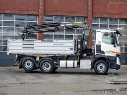 Renault C 440 - 6x2*4 - HIAB X Pro 232 Crane - Meiler 3...