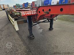 KRONE SD 27| FIXED CHASSIS | SAF DISC. 40 FT |2 X 20 ...