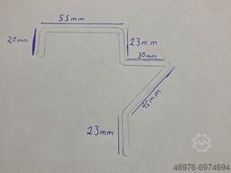 Spanplattenauflage Mecalux/ Länge: 200mm / für Traversenbreite 50 mm