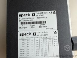Speck T-1001-200.0010 – 2,2 kW, 100 l/mi Speck T-1001-200.0010 – 2,2 kW, 100 l/mi