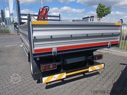 Fuso Canter 7C15 Fassi Kran 3-seiten Kipper