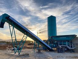 CONSTMACH Centrale à béton mobile Centrale à béton mobile de 30 m3/h