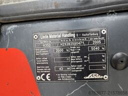 LINDE H35D triplo 465 Freelift / Sideshift / 4e Fucntie  2005 VW DIESEL