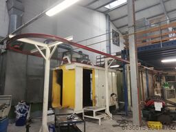 Euroimpianti Pulverlackieranlage und Ofen