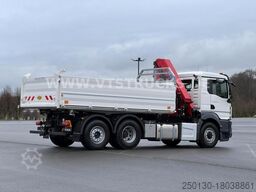 MAN TGS 26.520 6x4H-4 BL Meiler + HMF 2320 Lenk/Lift