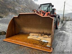 Hitachi zw370-6 wheel loader w/ scale, printer & bucket