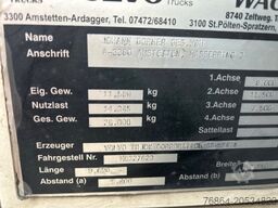 VOLVO FH 500 6X2 GETRäNKEKOMPLETTZUG, ORTEN GETRäNKEAUFBAU