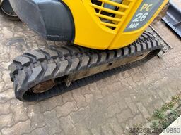 KOMATSU PC26MR-3 / 2020 BJ / 2 x Löffel
