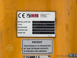 DAF CF 85.410 SC, Euro 5, 8x2 / Hiab 422 EP5 + Radi...