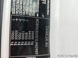 MERCEDES-BENZ 2545 BDF Twistlook, Klima, Euro 6, 2 x AHK