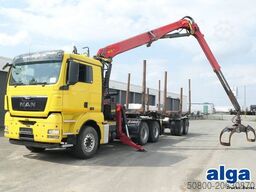 MAN 26.540 TGX 6x4, Kombizug, Huttner LNZK 20