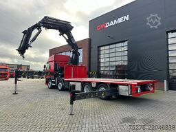 DAF CF 85.410 8x2 Hiab 1055-8+Fly jib Euro 5