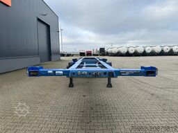 Contar 40 (45) FT-chassis / liftaxle / drumbrakes / NL...