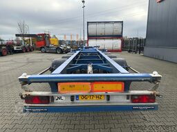 Contar 40 (45) FT-chassis / liftaxle / drumbrakes / NL...