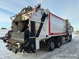 Volvo FM500 6x2 refuse collection truck with Norba 2-com