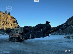 Metso LT1110S impact crusher with screen