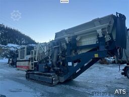 Metso LT1110S impact crusher with screen