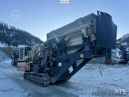 Metso LT1110S impact crusher with screen