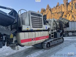 Metso LT1110S impact crusher with screen