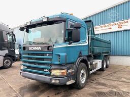 Scania P124-420 G 6x2 FULL STEEL KIPPER (MANUAL GEARBO...