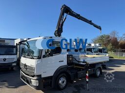 MERCEDES-BENZ ATEGO 816 Kipper 3-Seiten*KRAN HIAB X 078*2xAHK