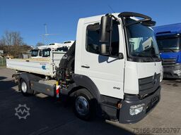 MERCEDES-BENZ ATEGO 816 Kipper 3-Seiten*KRAN HIAB X 078*2xAHK