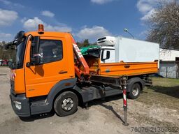 MERCEDES-BENZ Atego 818 K Atlas Kran Funk 2 x AHK Standheizung