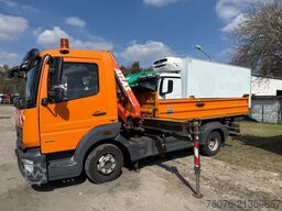 MERCEDES-BENZ Atego 818 K Kran Atlas Funk Standheizung 2xAHK