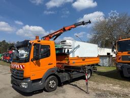 MERCEDES-BENZ Atego 818 K Kran Atlas Funk Standheizung 2xAHK