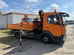 MERCEDES-BENZ Atego 818 K Kran Atlas Funk Standheizung 2xAHK