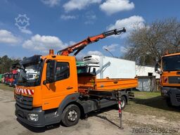 MERCEDES-BENZ Atego 818 K Atlas Kran Funk 2 x AHK Standheizung