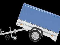 UNITRAILER GARDEN TRAILER 230 KIPP MIT HOCHPLANE