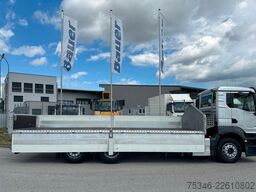 MAN TGS 26.360 LL/Pritsche 7,10 m/Lenkachse/ 108 tkm