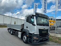 MAN TGS 26.360 LL/Pritsche 7,10 m/Lenkachse/ 108 tkm