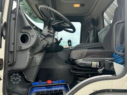 SCANIA 124-420 8X4 RIBALTABILE + GRU EFFER 210