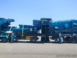 Constmach Concassage 120T/H Installation Mobile de Concassage