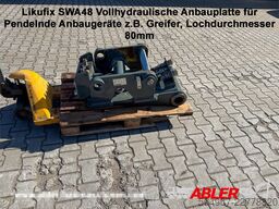 Liebherr SWA48 Vollhydr. Anbauplatte 80mm