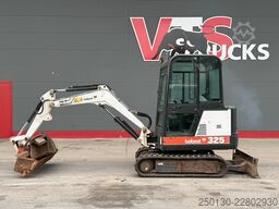 BOBCAT X 325 Gummikette/Tiefenlöffel/Grabenlöffel 1999