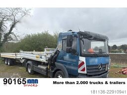 Mercedes-Benz Atego 923 K 4x2, 2x AHK, Kran Hiab 055 BS-2 HiDuo,