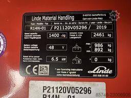 LINDE R 14 N  * Triplex FFL !! NEW battery !!