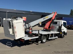 Nissan CABSTAR 35.14 + PALFINGER PA17T (17M) MOTORSCHA...