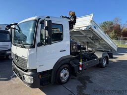 MERCEDES-BENZ ATEGO 816 Kipper 3-Seiten*KRAN HIAB X 078*2xAHK