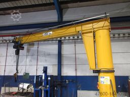 Vetter Kran Drehkran Hallenkran L 4,5m Donati 2000Kg 3,7m Kettenzug Dübelplatte