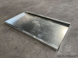 520 x 295 x 22 mm (BxTxH)/ sendzimir verzinkt
