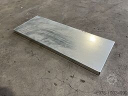 520 x 195 x 22 mm (BxTxH)/ sendzimir verzinkt