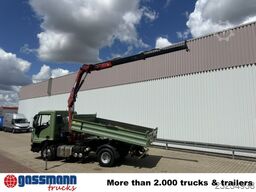 Iveco ML100E19 4x2, Kran HMF 810-K2, 2x AHK
