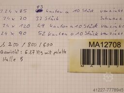 Diverse 8.8 div Größen schwarz/verzinkt