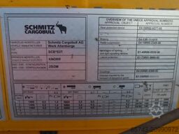 Schmitz Cargobull SCB3ST CoC Documents, TuV Loading Certificate, Dut